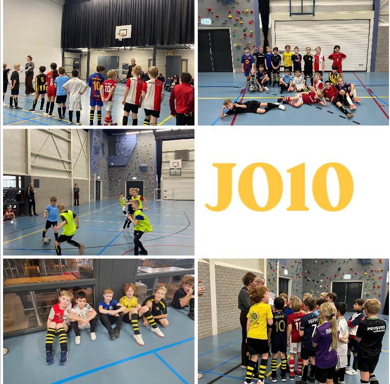 Succesvol zaalvoetbaltoernooi JO10 t/m JO12